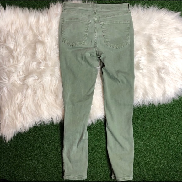 Free People High Rise Distressed Skinny Jeans - Picture 7 of 8